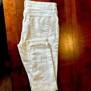 Levi white jeans